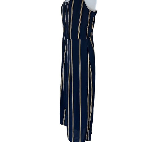 Rowe A | Striped Blue and Yellow Jumpsuit - Picture 4 of 7